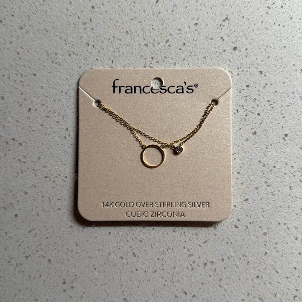 14k Gold Plated Necklace Set